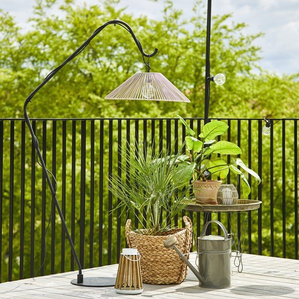 Abajur bej ø 58 cm Vide – Star Trading-image-1