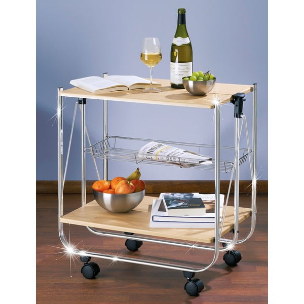 Măsuță de servire cu roți 40.5x68 cm Dinett – Wenko-image-1