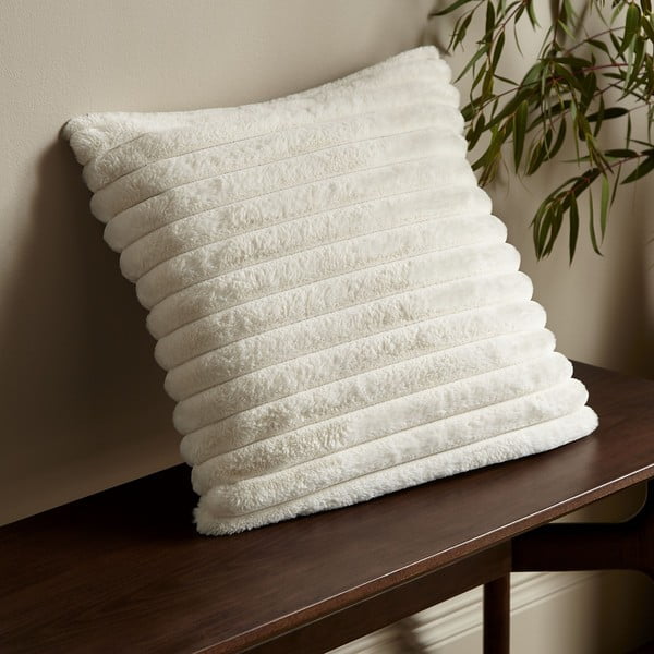 Pernă decorativă din micropluș/cocolino 45x45 cm Cosy Ribbed – Catherine Lansfield-image-1