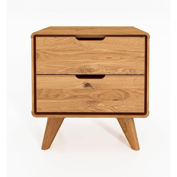 Noptieră din lemn de stejar Greg - The Beds-image-2