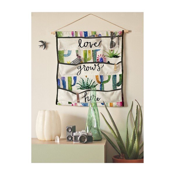 Organizator de perete cu buzunare Surdic Love Grows-image-1