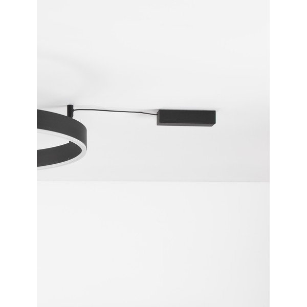 Plafonieră negru-mat LED cu intensitate reglabilă din aluminiu Motif – Nova Luce-image-3