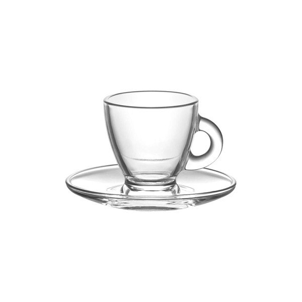 Cești 6 buc. din sticlă 95 ml – Hermia