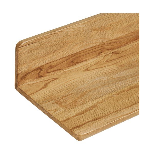 Raft în culoare naturală deschisă din lemn de stejar 40 cm Salina – House Nordic-image-4