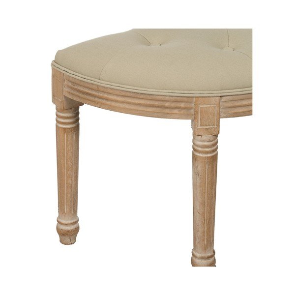 Bancă bej/în culoare naturală Royal – Ixia-image-3