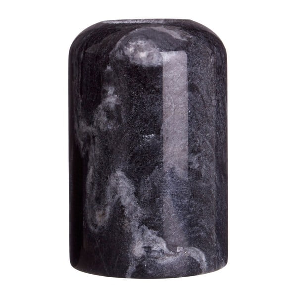 Sfeșnic din marmură Premier Housewares Lamonte, înălțime 12 cm, negru