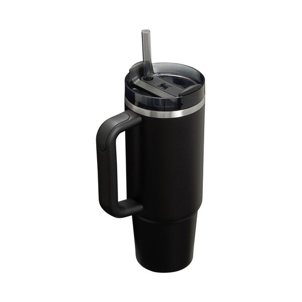 Termos negru cu pai din oțel inoxidabil 890 ml Quencher H2.O FlowState™ Tumbler Black 2.0 – Stanley-image-2