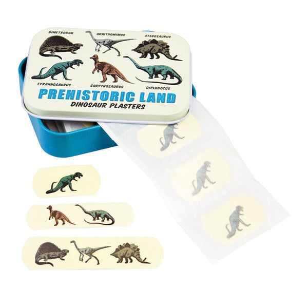 Set plasturi în cutie Rex London Prehistoric Land
