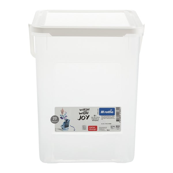 Cutie de depozitare din plastic cu capac – Rotho-image-2