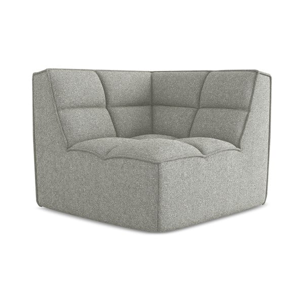 Modul pentru canapea modulară gri deschis Kalai – Makamii-image-3