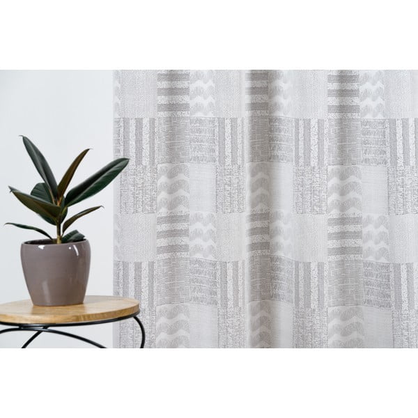 Draperie gri deschis 140x245 cm Navona – Mendola Fabrics-image-1