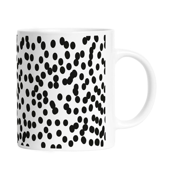 Cană Black Shake Dots and Dots, 330 ml