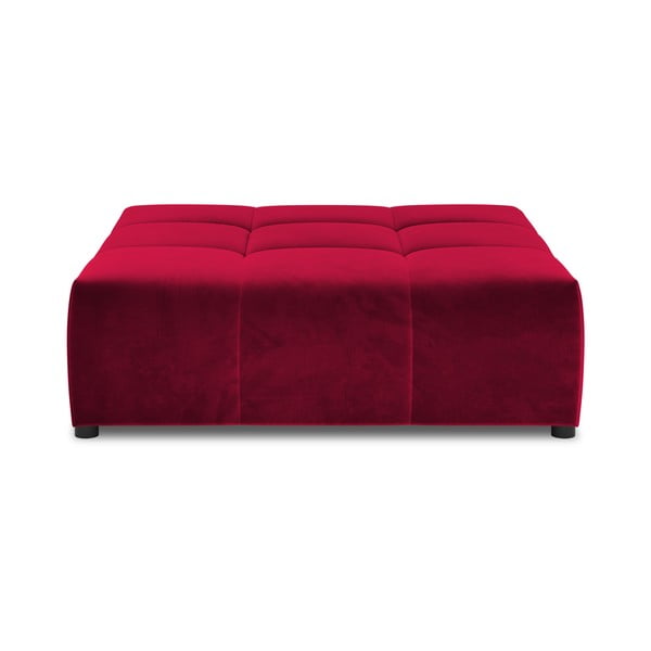 Modul pentru canapea roșu cu tapițerie din catifea Rome Velvet - Cosmopolitan Design-image-2