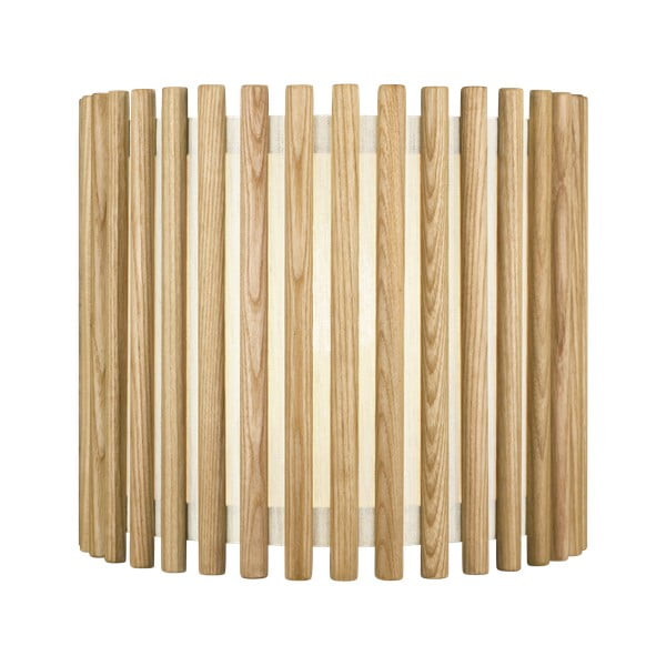 Abajur în culoare naturală din lemn masiv de stejar ø 29 cm Komorebi – UMAGE