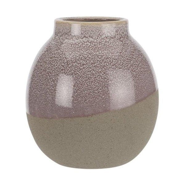 Vază din ceramică A Simple Mess Skraa Cognac, ⌀ 18 cm
