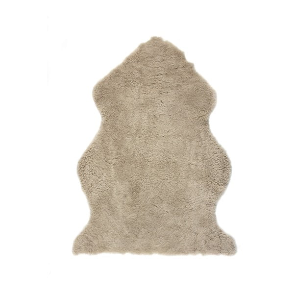Covor din piele de oaie Auskin Faol, 90 x 60 cm, maro deschis 