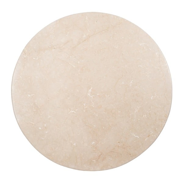 Masă de dining rotundă cu blat din marmură ø 120 cm – Ixia-image-4