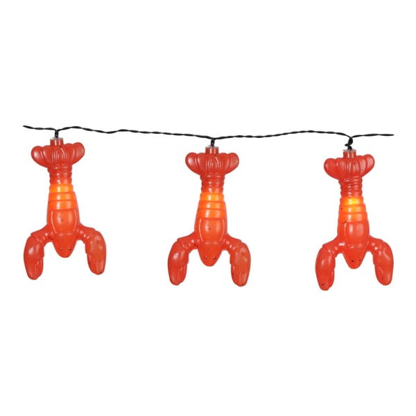 Decoraţiune luminoasă LED Best Season Lobster Family, 8 becuri