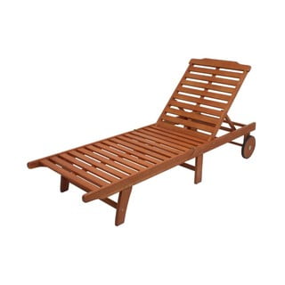 Șezlong de grădină din lemn de eucalipt Palm Springs - Garden Pleasure 