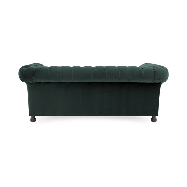 Canapea Vivonita Chesterfield Petrol, verde închis-image-3
