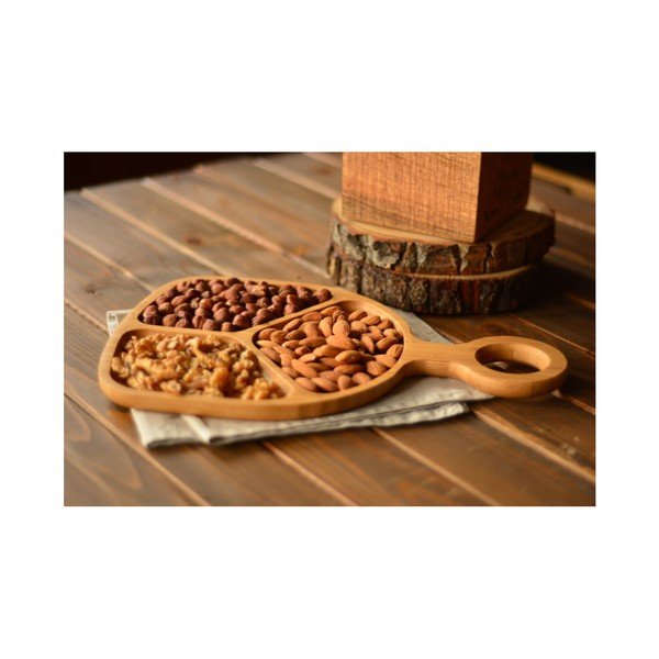 Platou din bambus Bambum Matti, ⌀ 30 cm-image-1