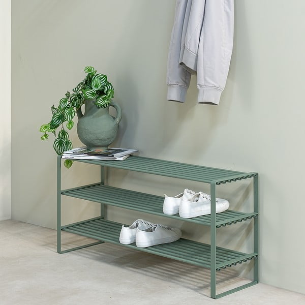 Pantofar verde prăfuit din metal 100x48,5x29 cm Rex – Spinder Design-image-3