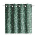 Draperie verde din catifea 140x250 cm Calm – Restilo