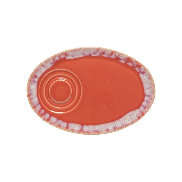 Farfurioară roșie din gresie ceramică Grespresso – Costa Nova