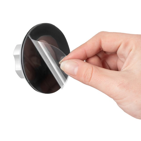 Raft pentru baie argintiu de colț autoadeziv din metal Bestlock Bath – Compactor-image-3