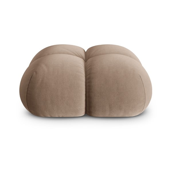 Taburet maro cu tapițerie din catifea Loretto – Cosmopolitan Design