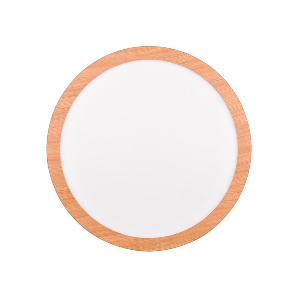Plafonieră în culoare naturală LED ø 40 cm Camillus – Reality-image-2