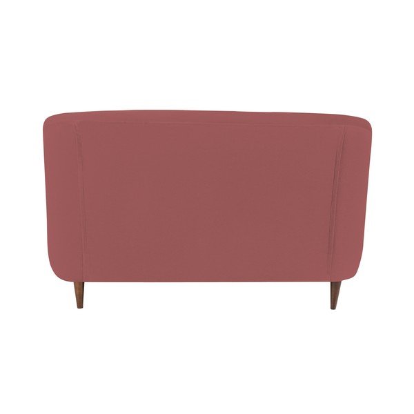 Canapea Kooko Home LOVE, roz prăfuit, 125 cm-image-3