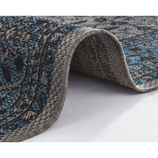 Covor de exterior NORTHRUGS Konya, 200 x 290 cm, albastru închis-image-3