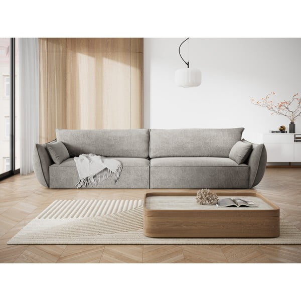 Canapea gri deschis 248 cm Vanda – Mazzini Sofas-image-1