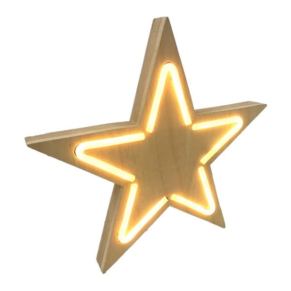 Decorațiune luminoasă Maiko Star, 37 x 13 cm