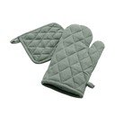 Set mănușă de bucătărie și suport pentru vase fierbinți 2 buc. Gourmet – douceur d'intérieur
