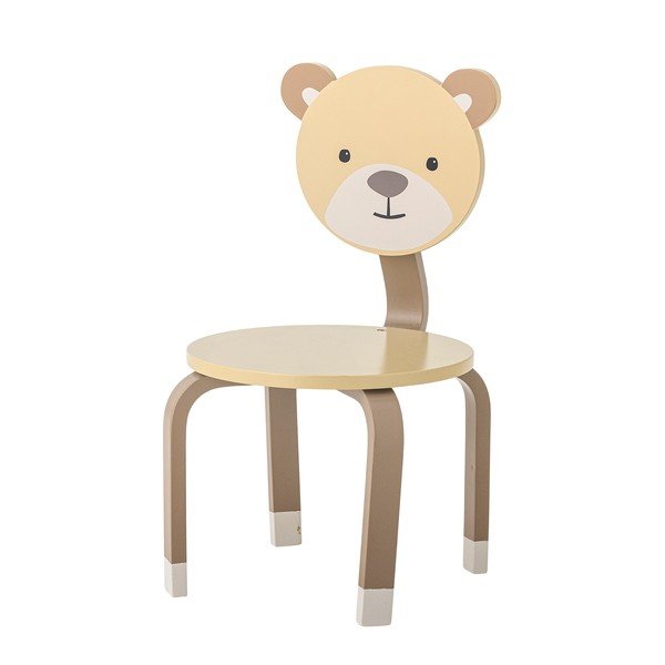 Scaun de copii galben deschis/bej Marle – Bloomingville Mini-image-3