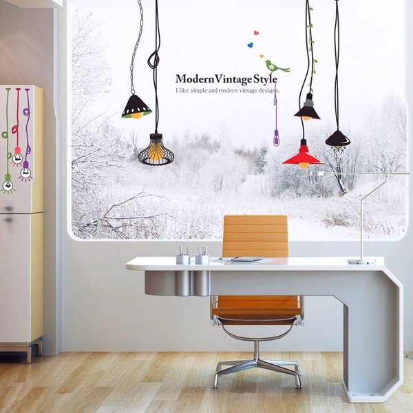 Autocolant Ambiance Colored Lamps-image-3