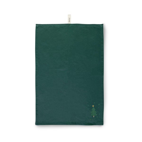 Prosop de vase din amestec de bumbac 50x70 cm  cu model de Crăciun Christmas Fable – JUNA
