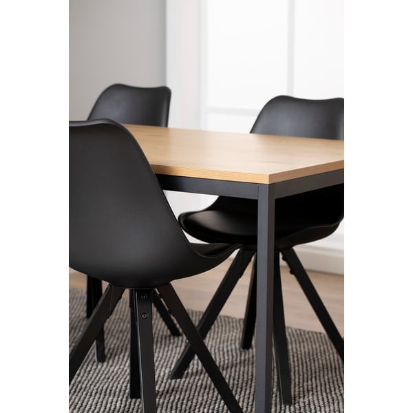 Masă dining cu blat în decor de stejar sălbatic Actona Seaford, 160 x 80 cm-image-1