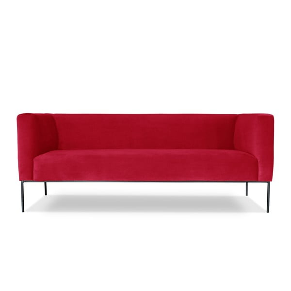Canapea pentru 3 persoane Windsor & Co. Sofas Neptune, roșu