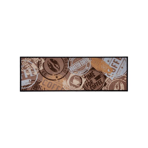 Covor de bucătărie / traversă Zala Living  Coffee Stamp, 50 x 150 cm, maro-image-3