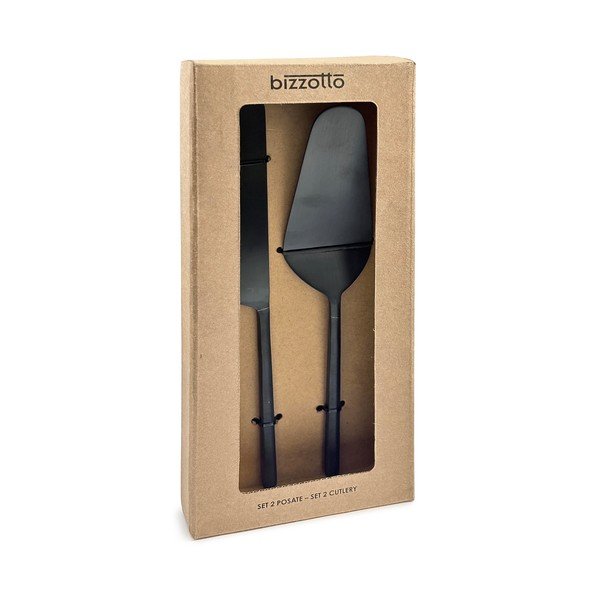 Set pentru servirea tortului 2 buc. din oțel inoxidabil Hestia – Bizzotto-image-2