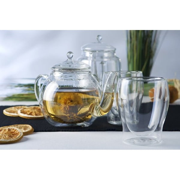 Set 2 pahare cu pereți dubli Bredemeijer Tumbler, 350 ml-image-1