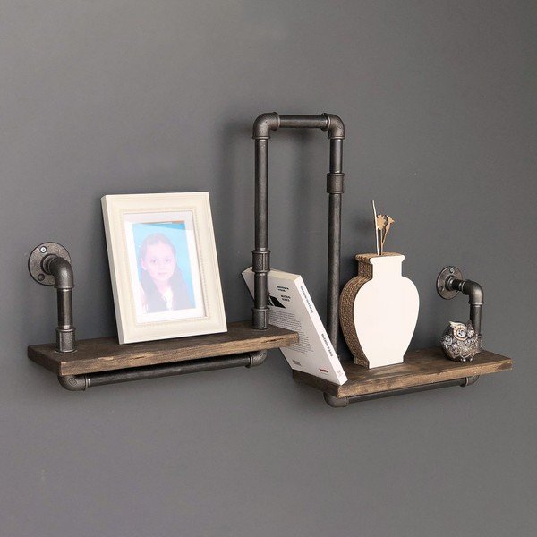 Raft din lemn Borano Pipe-image-1