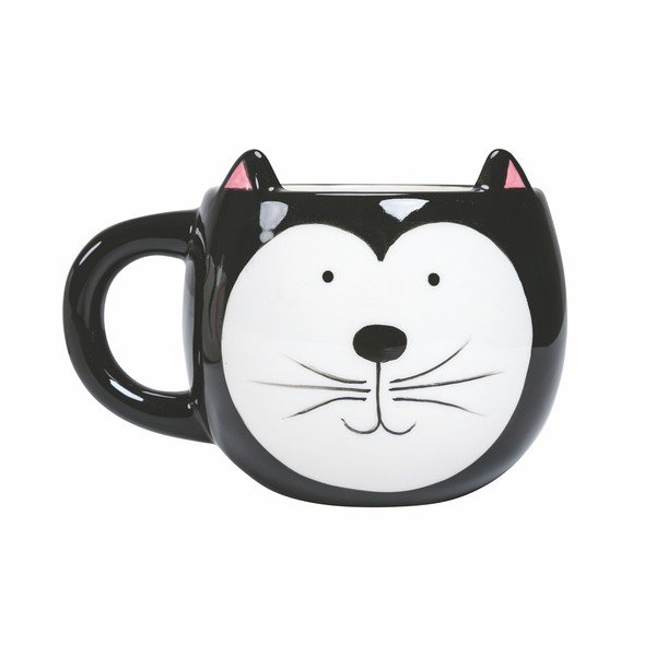 Set 2 căni din dolomită Villa d'Este Cat Mug, 400 ml-image-4