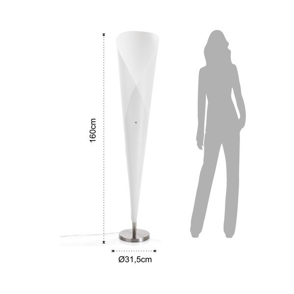 Lampadar Tomasucci Juko, alb-image-1