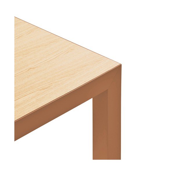 Masă de dining cu blat din lemn de stejar 75x180 cm Alma – Teulat-image-4