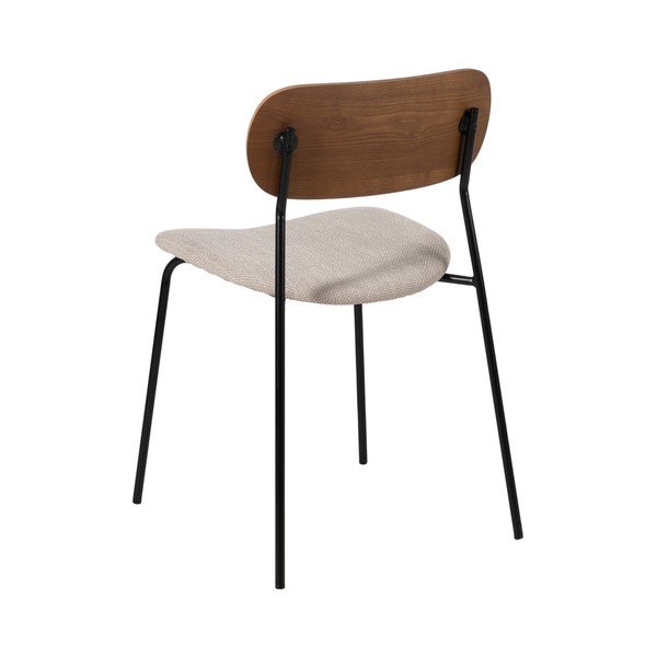 Scaune de dining maro/crem 4 buc. Moe – Ixia-image-3