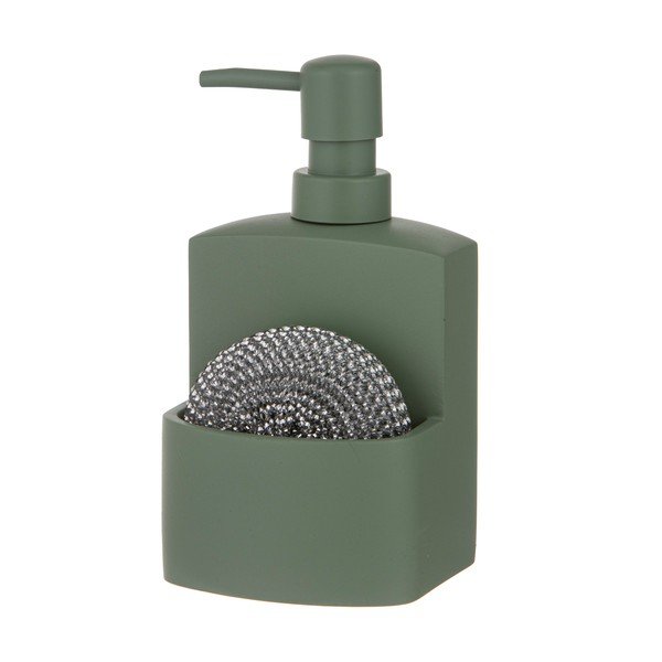 Dozator de săpun lichid verde salvie din polirășină 250 ml Essentials – Ladelle
